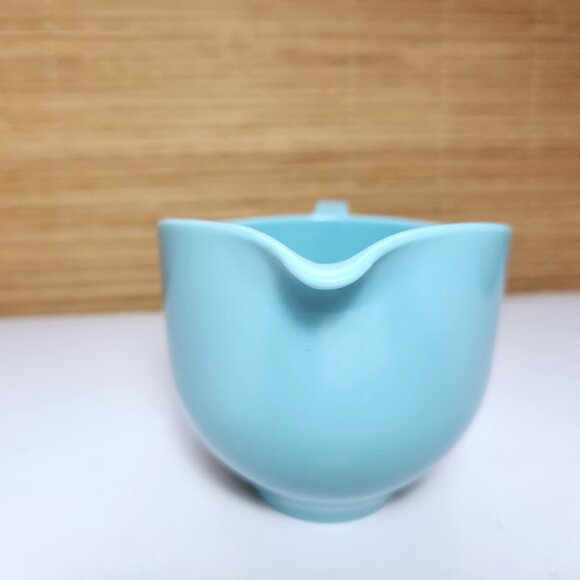 Melmac III Creamer Turquoise Vintage1960s Plastomer Ltd. Made In Canada - Picture 3 of 6